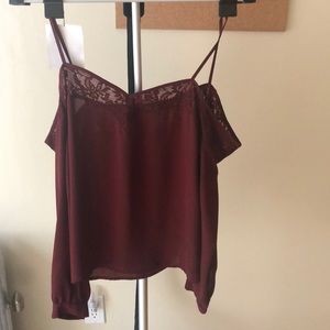 Cute red top from Express